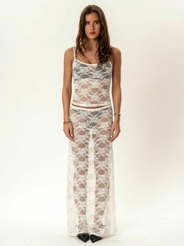 It's May - Falda ' Florence ' en blanco: frente