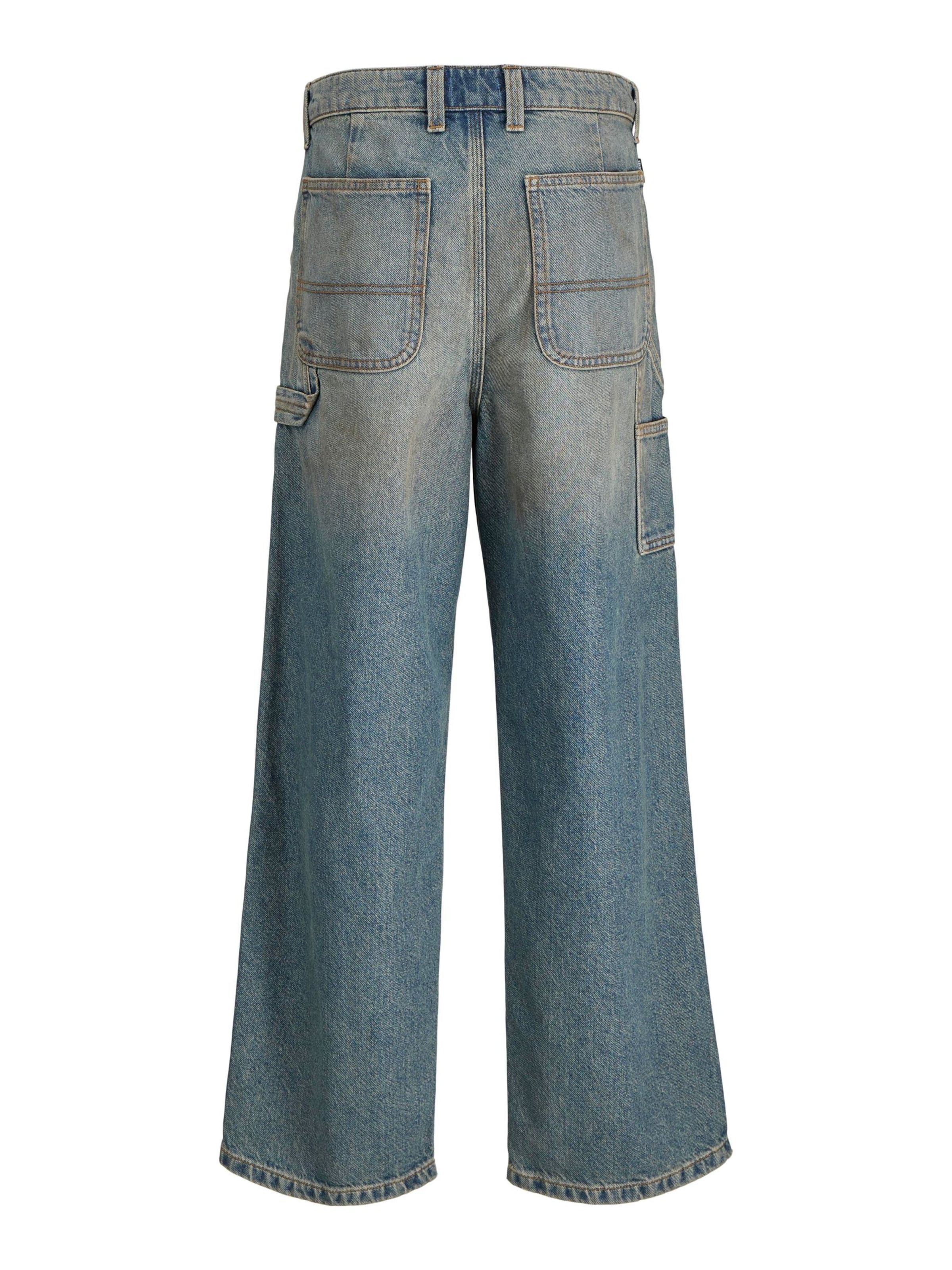 Jack & Jones Junior Baggy Jeans 'JJIALEX' in Blau