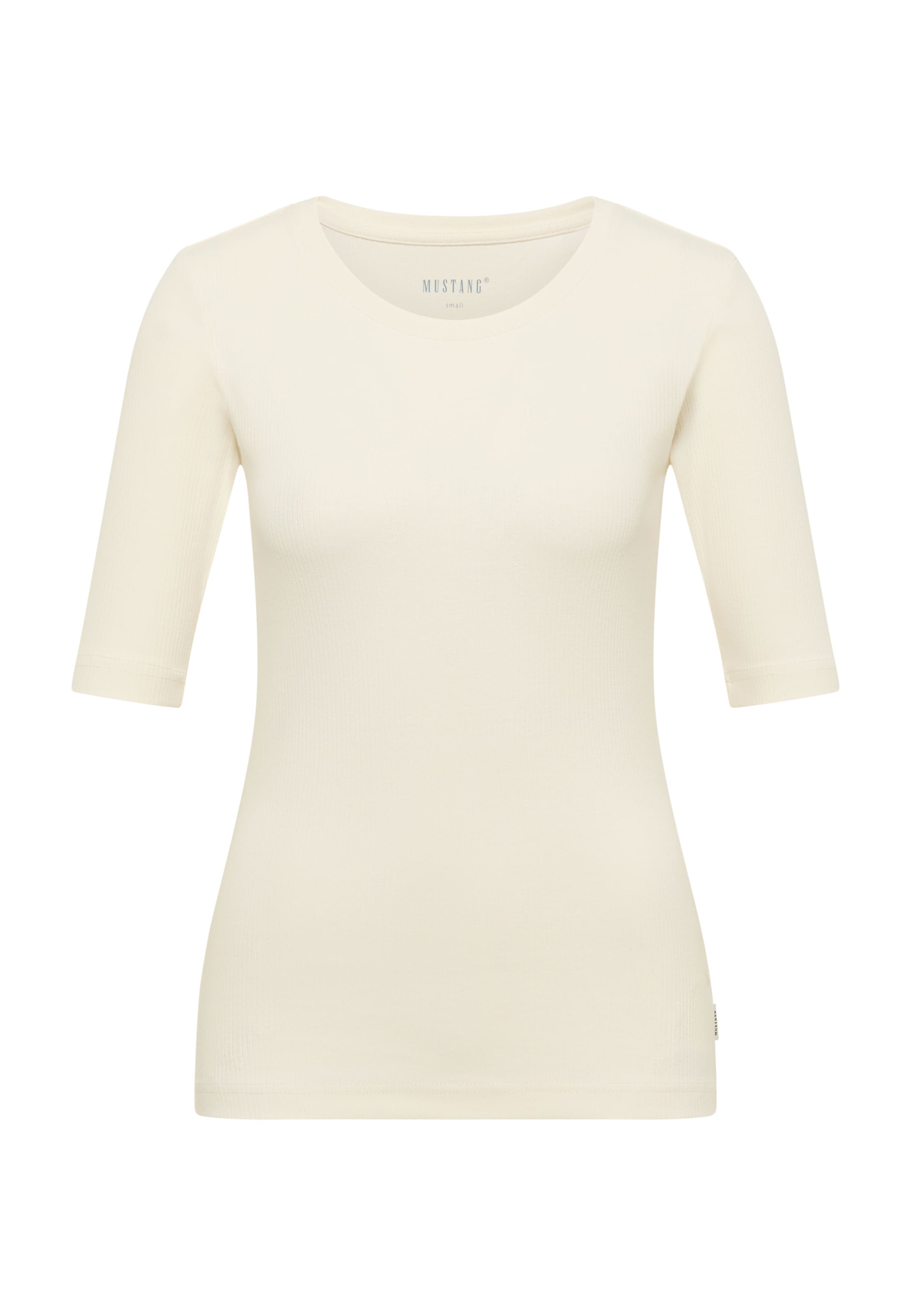 MUSTANG Shirt ' Style Avery ' in Weiß: Vorderseite