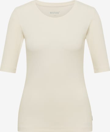 MUSTANG Shirt ' Style Avery ' in Weiß: Vorderseite
