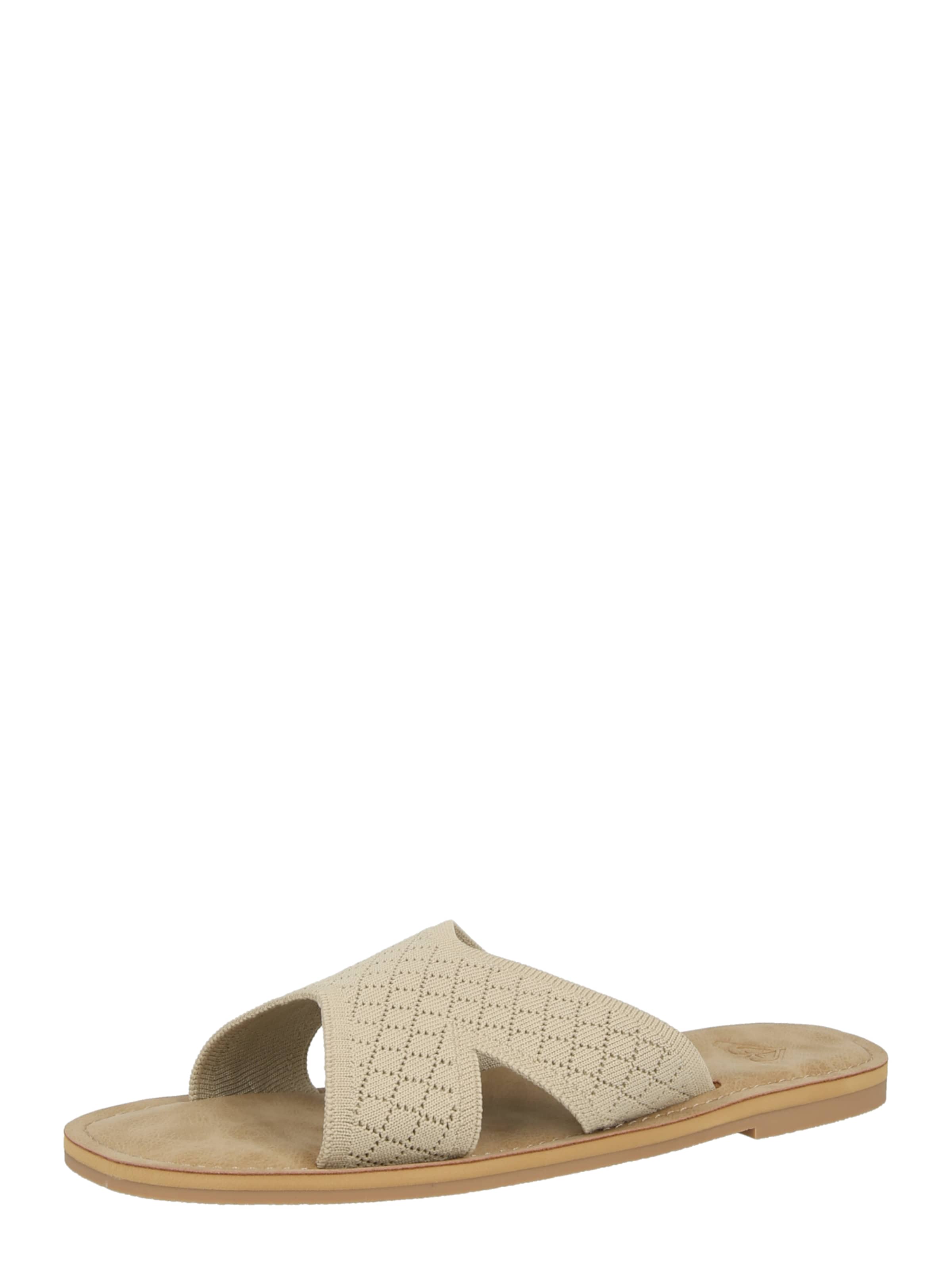 Mule 'ANDREYA' ROXY en beige : devant