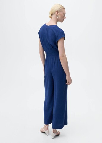 MANGO Jumpsuit 'Lorain' in Blau