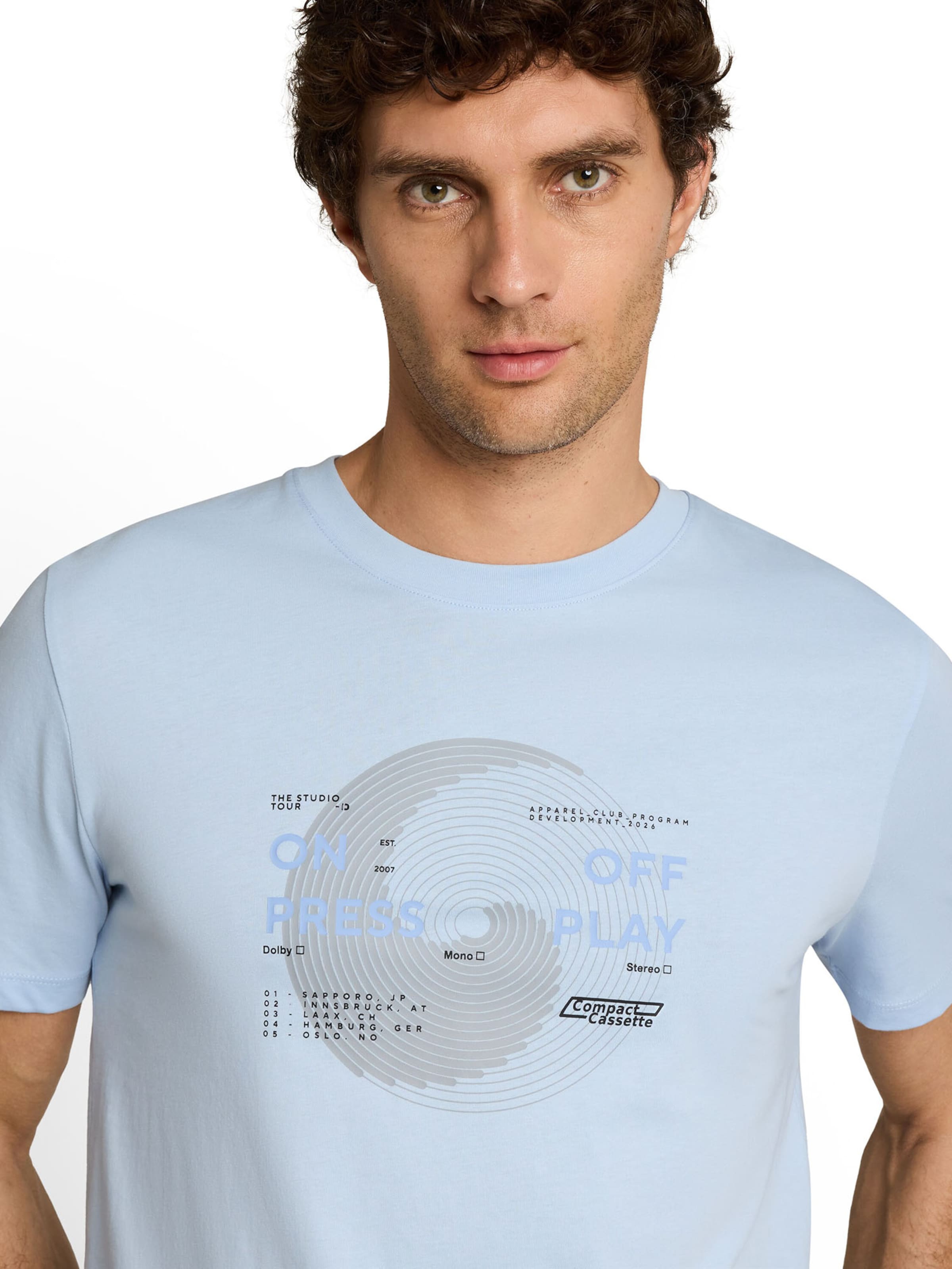 TOM TAILOR DENIM - Camiseta en azul