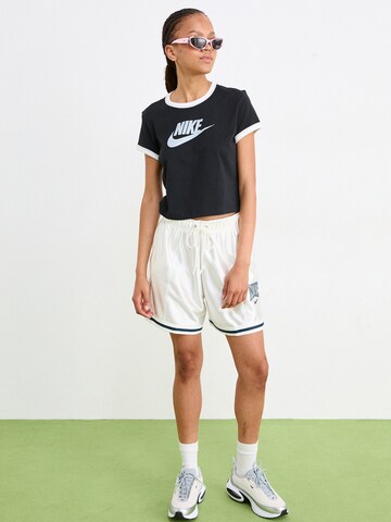 Nike Sportswear - Loosefit Pantalón 'STREET 6' en blanco