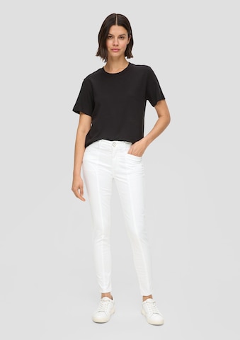 Coupe slim Pantalon s.Oliver en blanc