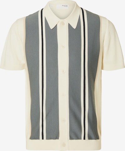 SELECTED HOMME Overhemd in de kleur Sand / Rookgrijs / Zwart / Offwhite, Productweergave