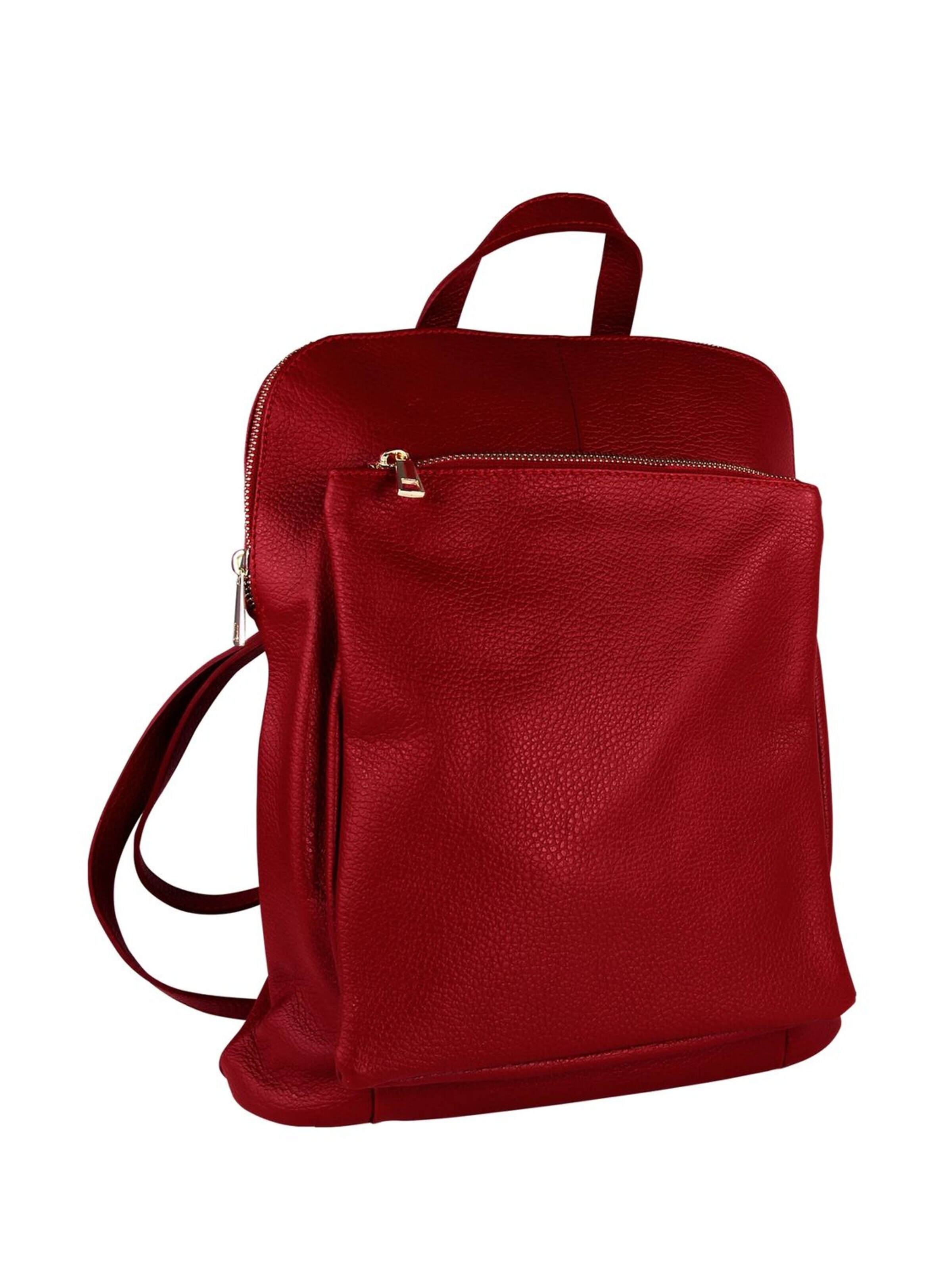 Toscanto Backpack in Red: front