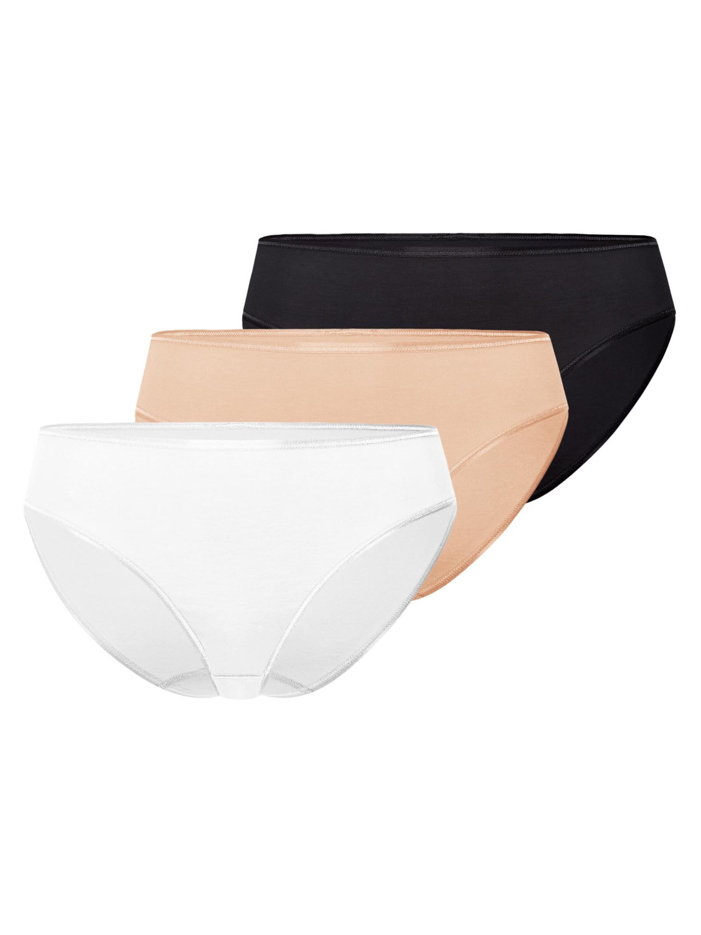 Hanro Slip 'Cotton Seamless'‌‌‌‌‌ in Mischfarben: Vorderseite