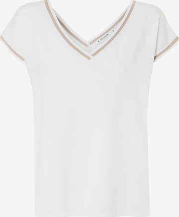 Pull-over 'Sora' TATUUM en blanc : devant