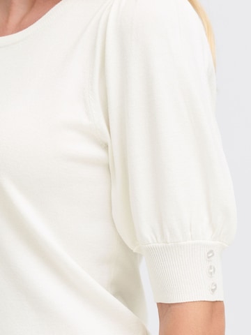 T-shirt ' FRZUBASIC ' Fransa en blanc