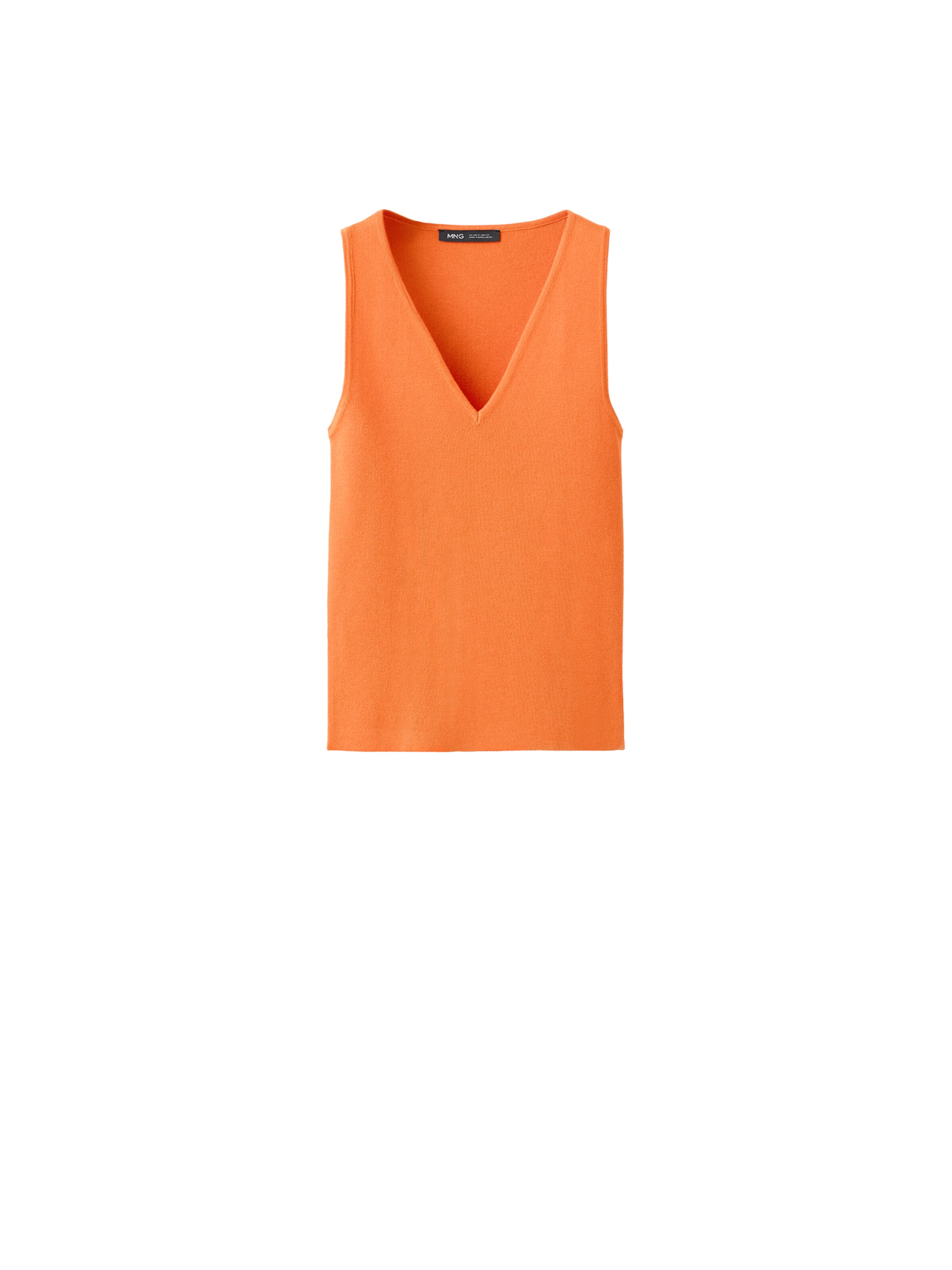 MANGO Top 'BEIXAMEL' ve velikosti XXS - oranžová, Produkt