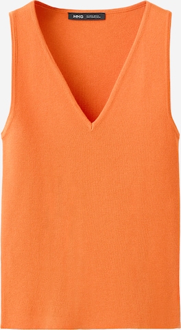 MANGO Top 'BEIXAMEL' in Oranje: voorkant