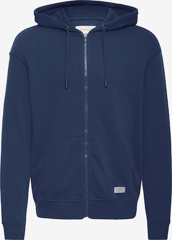 BLEND - Casaco em moletão ' BHBrilo ' em azul: frente