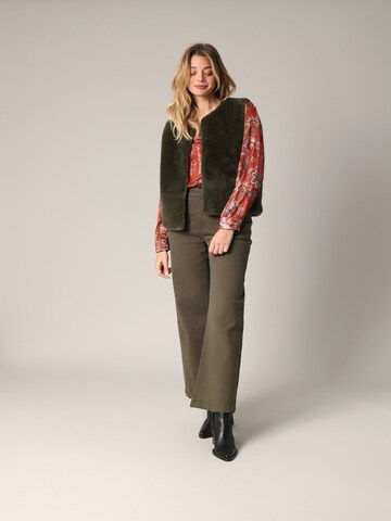 Gilet 'Fuzzy' Deeluxe en vert