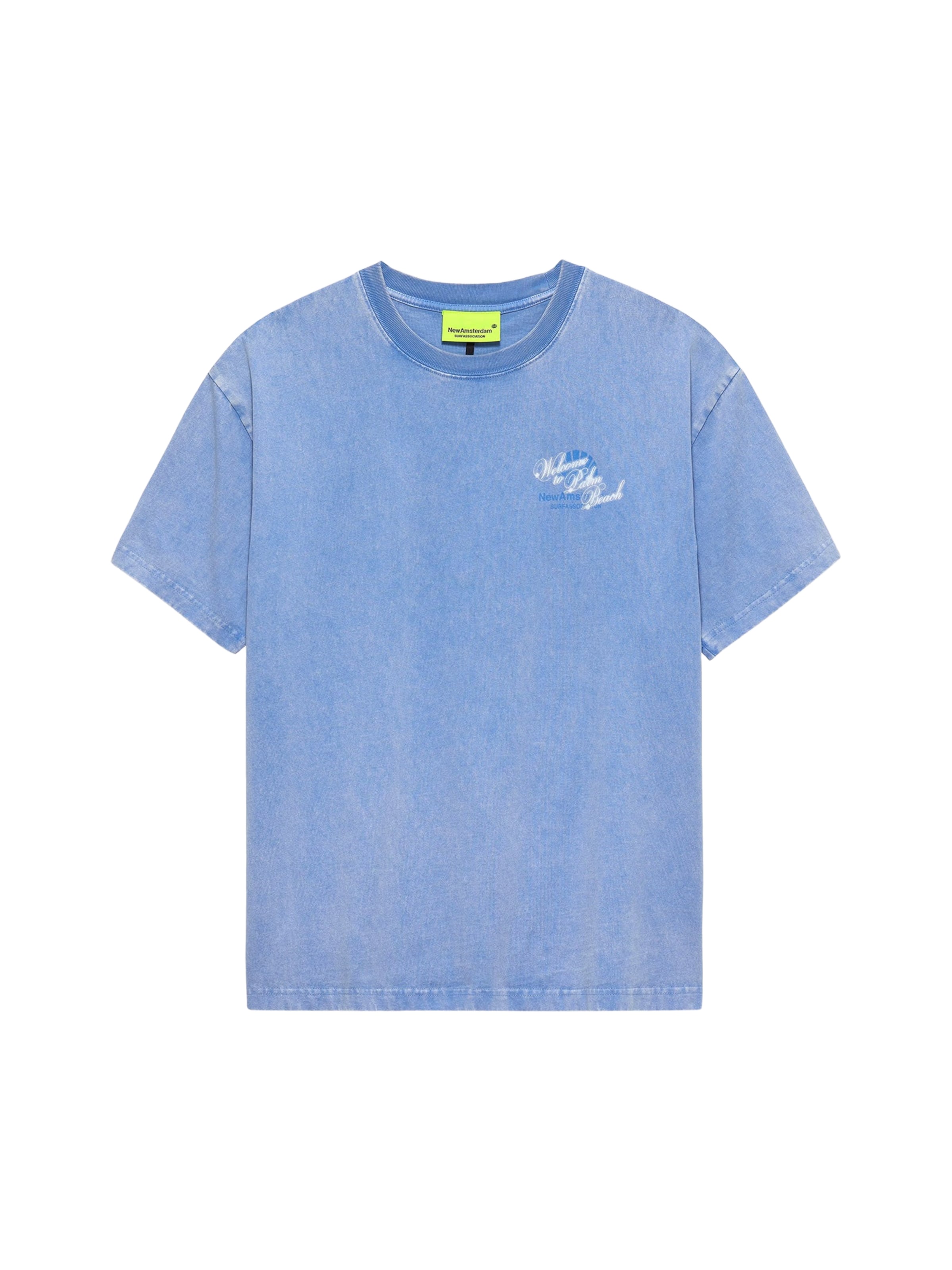 NEW AMSTERDAM - Camisa em azul: frente