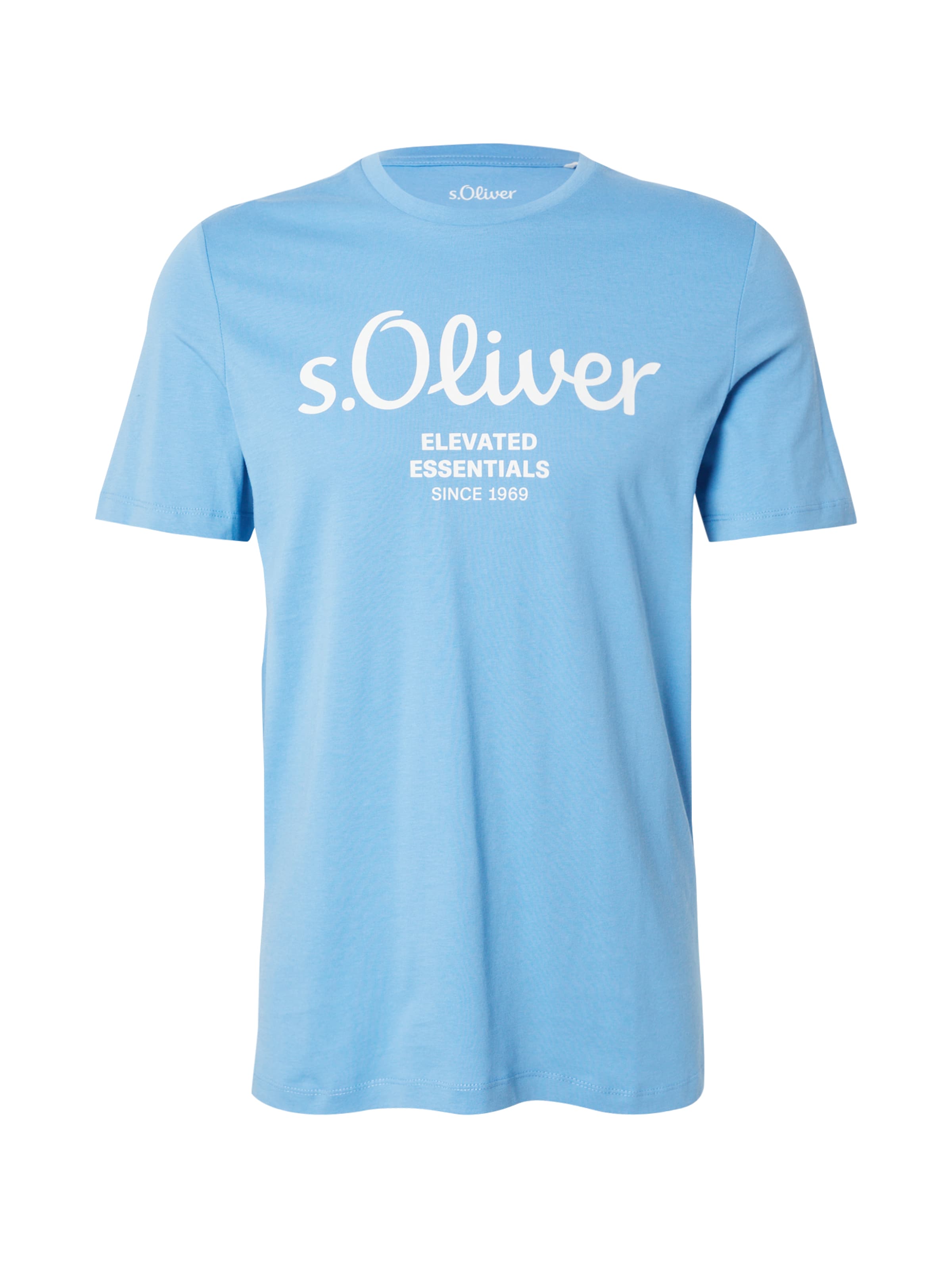 s.Oliver Shirt in Blauw: voorkant