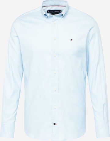Camicia business 'Flex' di TOMMY HILFIGER in blu: frontale
