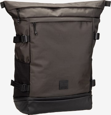 STRELLSON Rucksack 'New Ham Sebastian LVZ' in Grün: Vorderseite