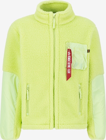 ALPHA INDUSTRIESPrijelazna jakna 'Sherpa' - žuta boja: prednji dio