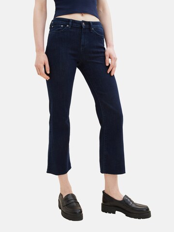 TOM TAILOR DENIM Flared Jeans in Blue