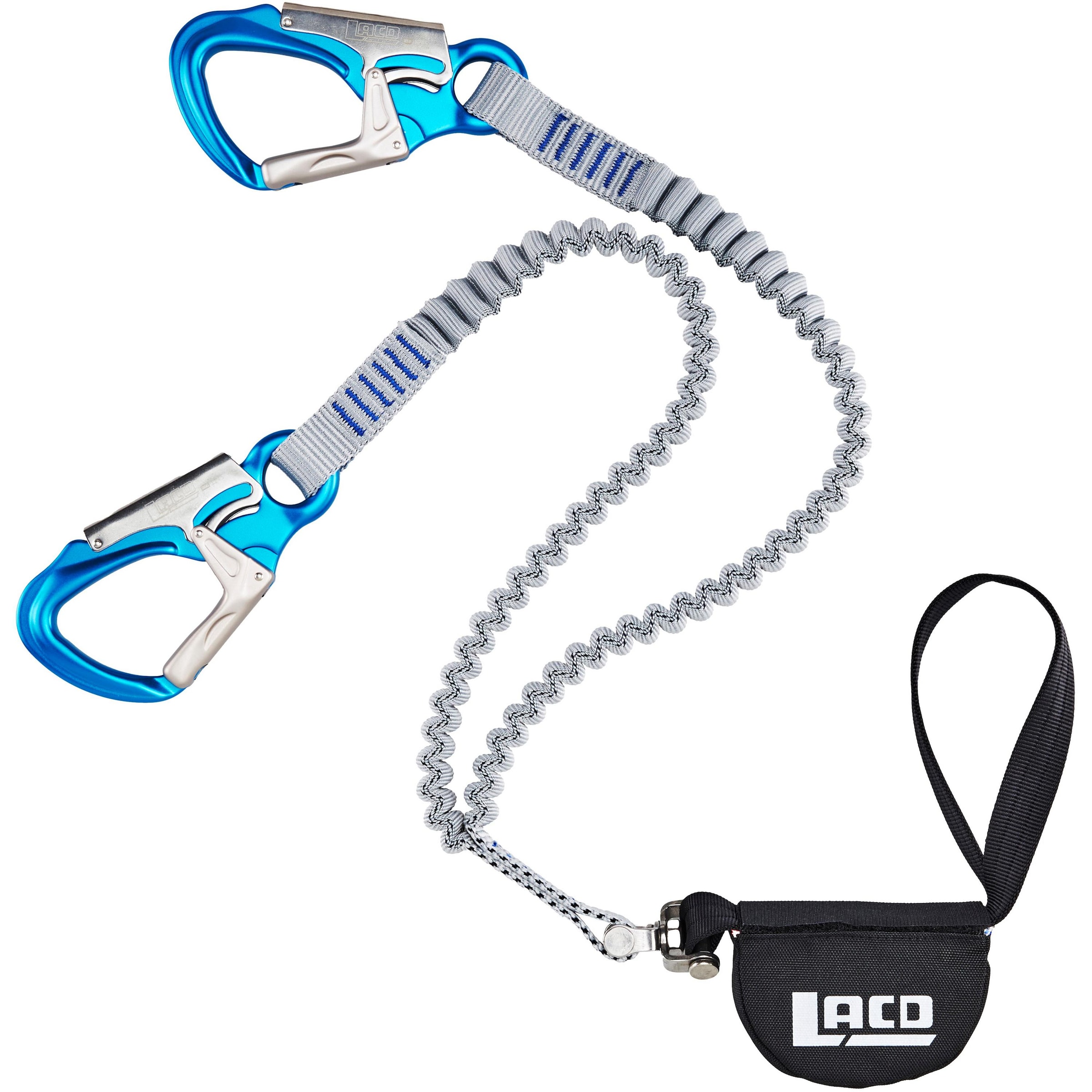 LACD Climbing Protection 'Set Via Ferrata Pro Evo S 3.0' in Blue: front