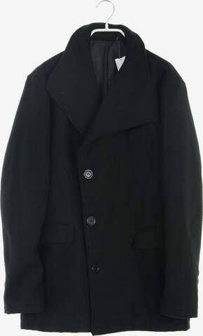 UNBEKANNT Jacket & Coat in M in Black: front
