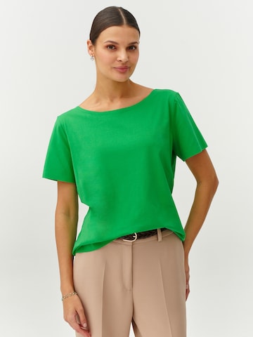TATUUM - Camisa 'MIKAJA 1' em verde: frente