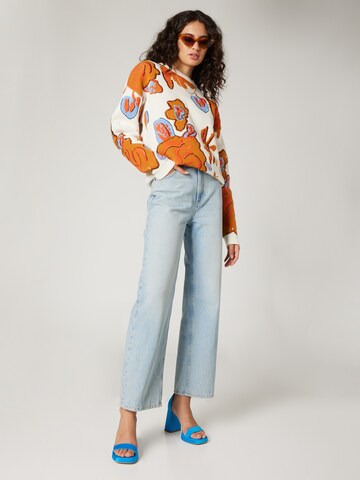 Wide leg Jeans 'Briley' di Guido Maria Kretschmer Women in blu