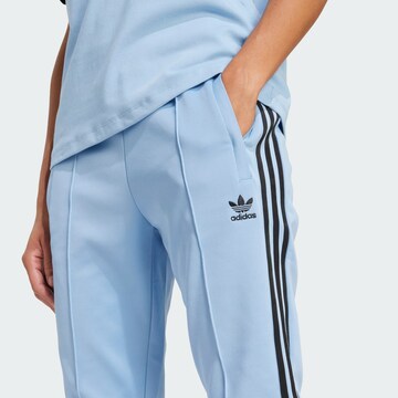 Coupe slim Pantalon 'Adicolor' ADIDAS ORIGINALS en bleu