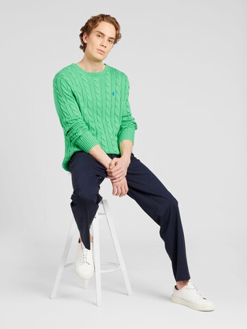 Polo Ralph Lauren Regular fit Sweater 'DRIVER' in Green