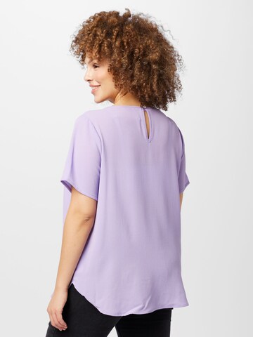 Chemisier 'LUXMIE' ONLY Carmakoma en violet