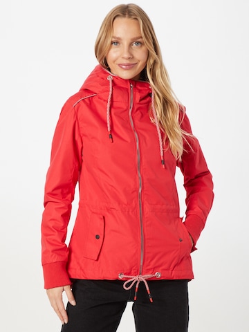 ZABAIONE Between-Season Jacket 'Lydia' in Red: front