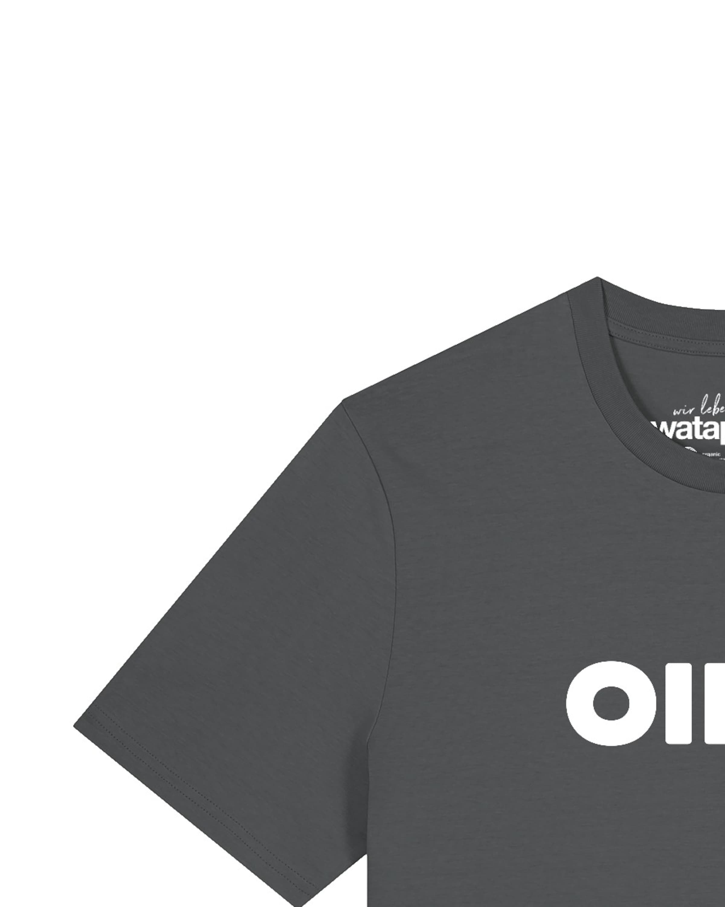 Watapparel Shirt 'Oida' in Grijs