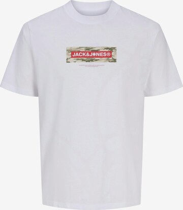 Jack & Jones Junior Футболка 'JCOBREEZE' в Белый: спереди