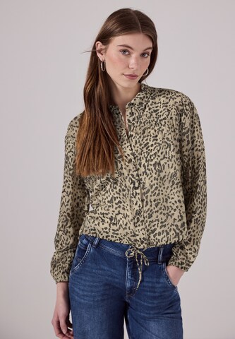 Street One Studio Blouse in Brown: front