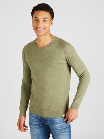 Sweat-shirt NOWADAYS en vert : devant