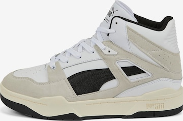 PUMA High-Top Sneakers 'Slipstream Hi Heritage' in White: front