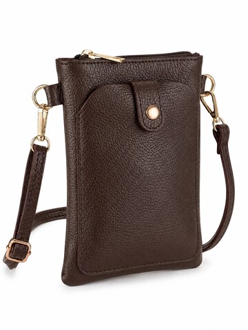 COLLEZIONE ALESSANDRO Crossbody Bag 'PartyPal' in Brown: front