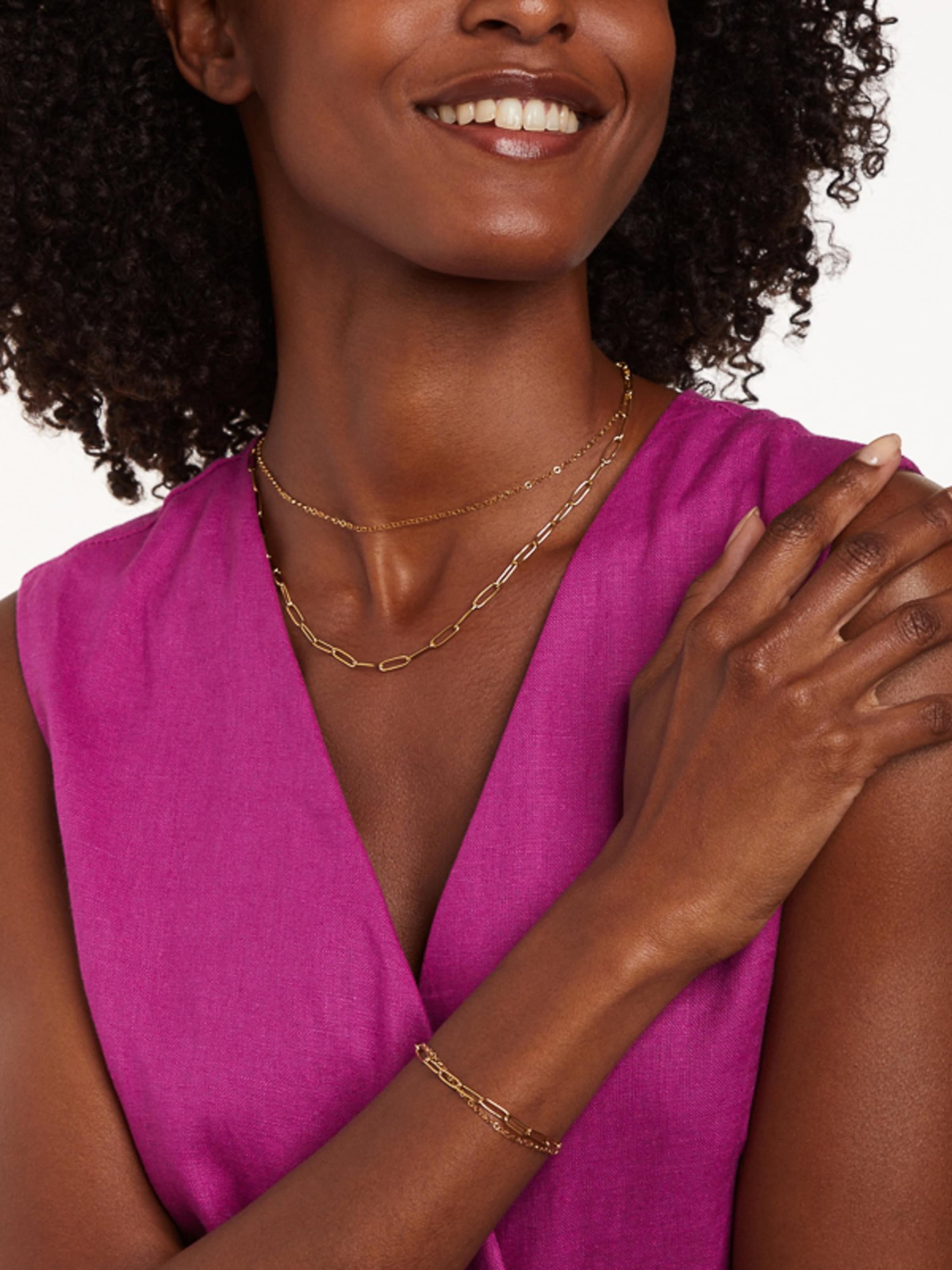 Lucardi Ketting in Goud