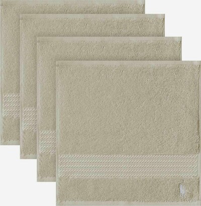 Ralph Lauren Home Waschlappen 'POLO PLAYER' in beige, Produktansicht