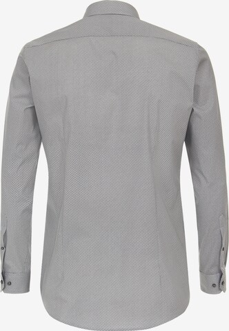 VENTI Slim fit Business Shirt in Grey