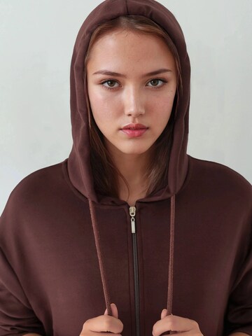 Sweat-shirt Hiccup en marron