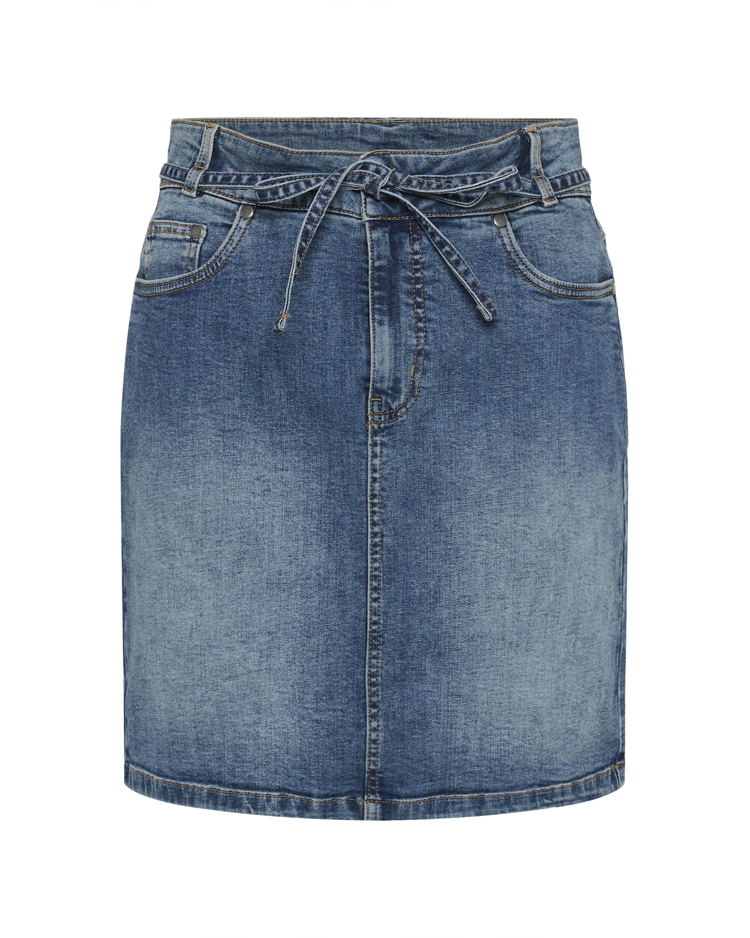 Gonna 'Tali' di CULTURE in blu: frontale