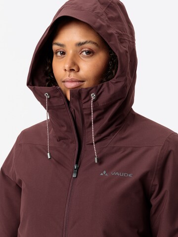 VAUDE Functionele jas ' Mineo 3in1 ' in Rood