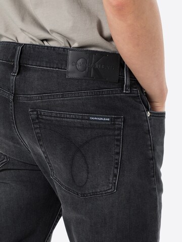 Calvin Klein Jeans - Slimfit Calças de ganga em preto