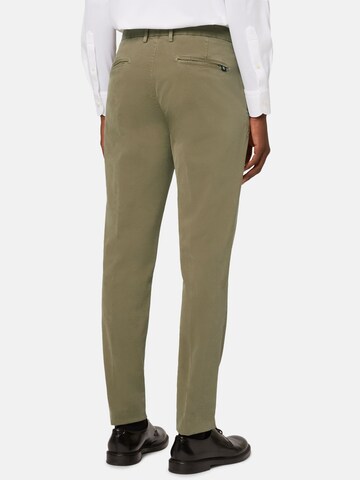 regular Pantaloni con piega frontale di Boggi Milano in verde