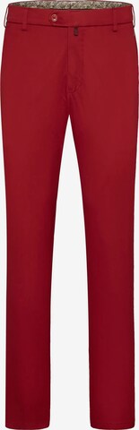 Regular Pantalon chino 'Bonn' MEYER en rouge : devant