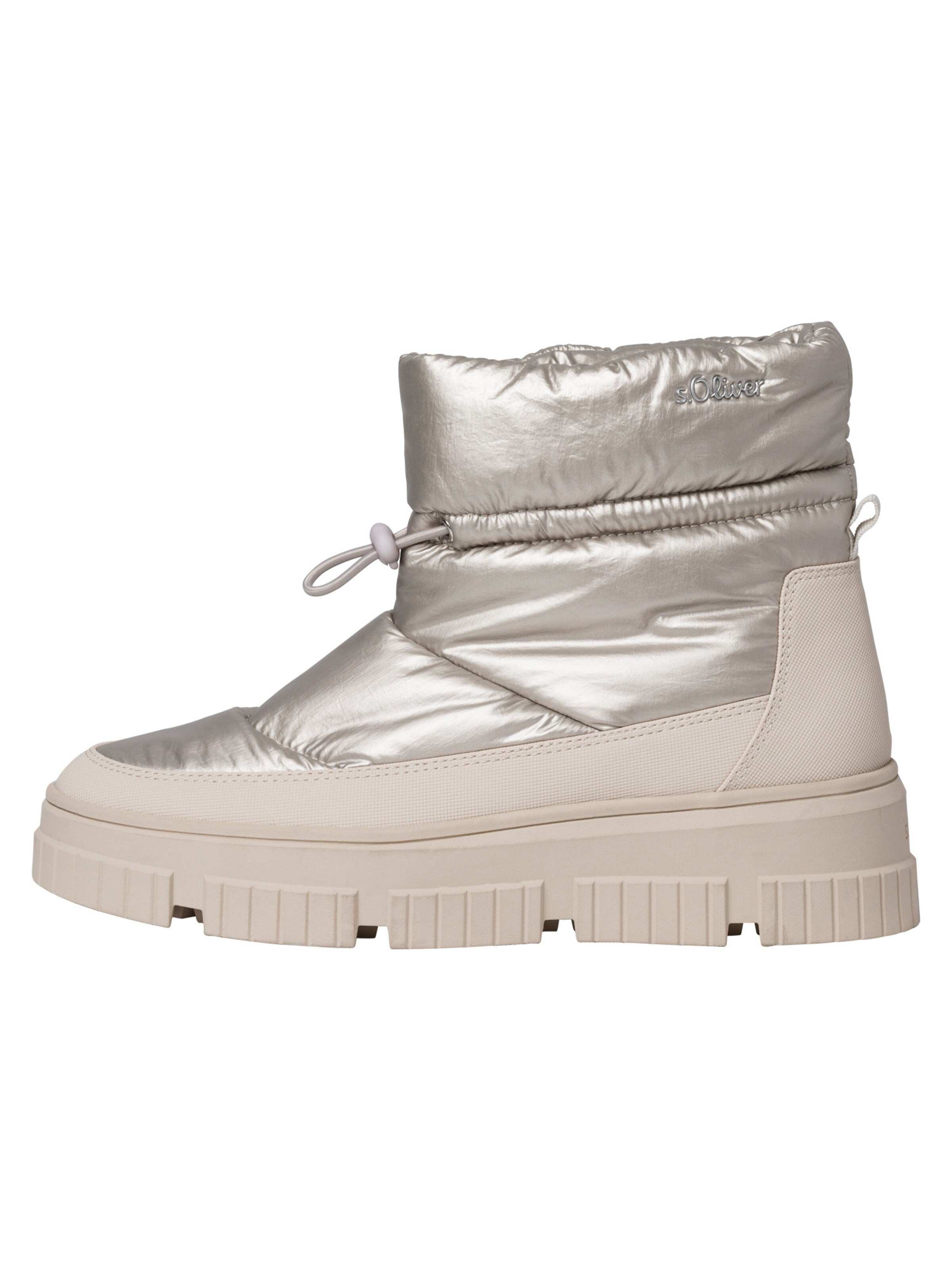 s.Oliver Stiefelette in Beige