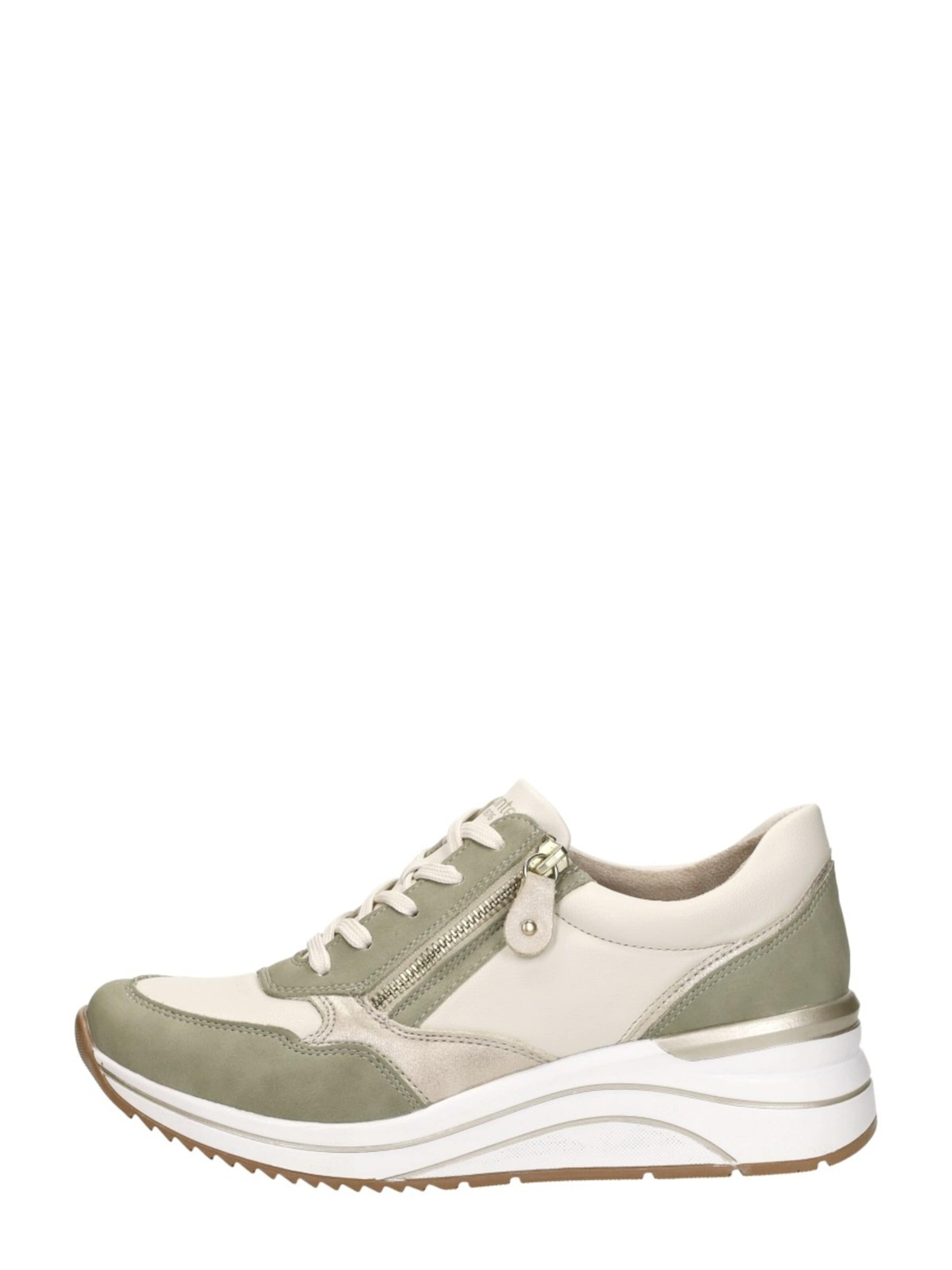Chaussure à lacets 'Veterschoenen Laag' REMONTE en vert : devant