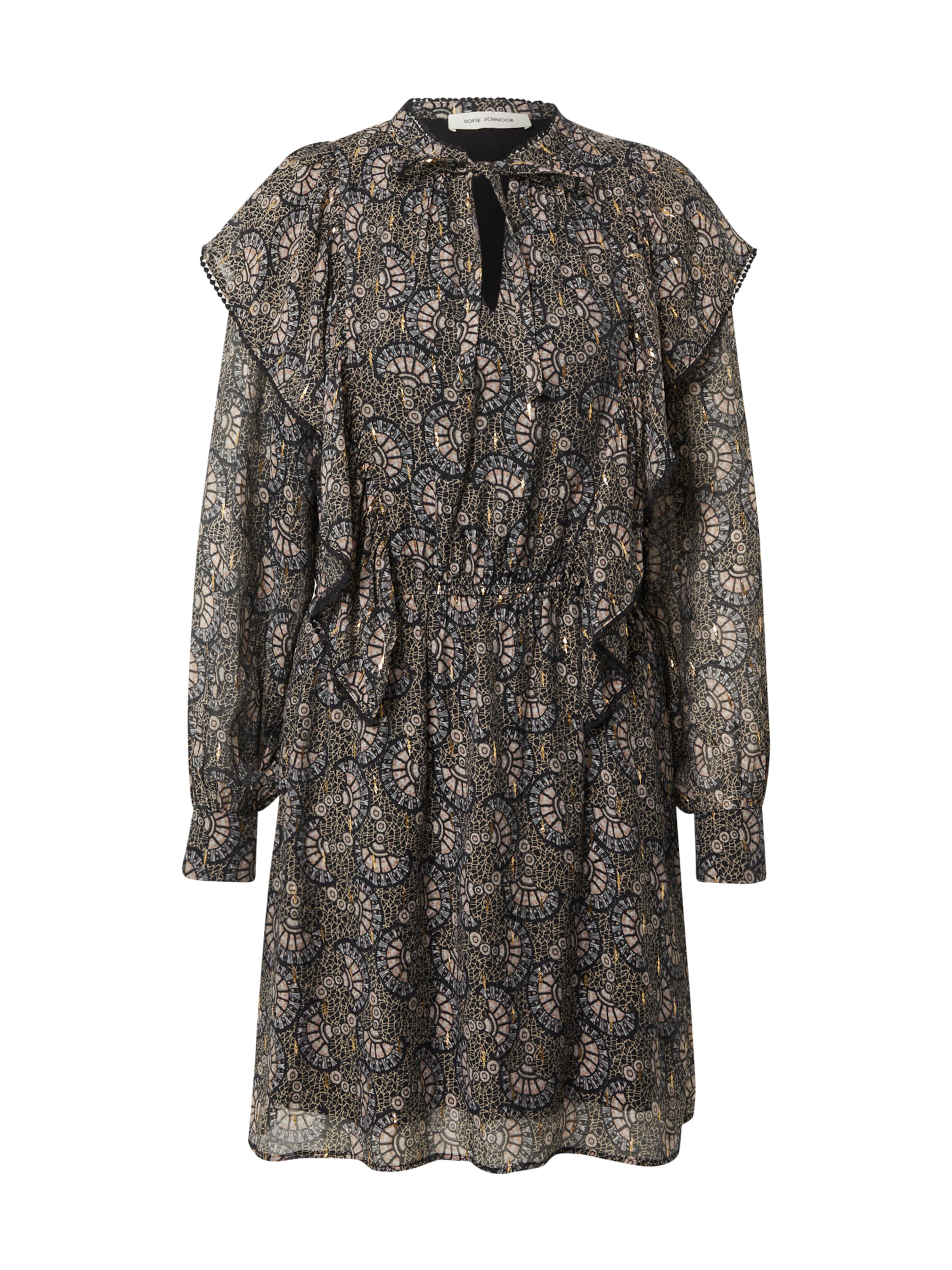 Rochie tip bluză de la Sofie Schnoor pe negru: față